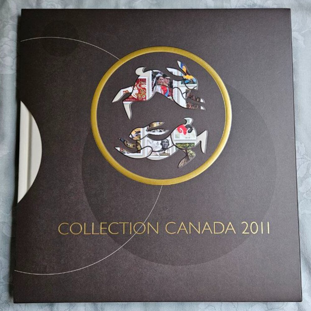 2011 - The Collection of Canada's Stamps Book - Without Stamps